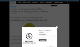 
							         Garden City University College, GCUC Student Portal: student ...								  
							    