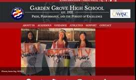 
							         Garden Grove High School								  
							    