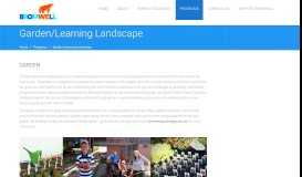 
							         Garden/Learning Landscape – Bromwell Elementary								  
							    
