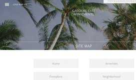 
							         Gardens East Apartments | Palm Beach Florida | Sitemap								  
							    