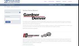 
							         Gardner Denver Blowers | Excelsior Blowers								  
							    