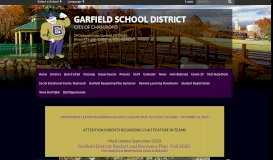 
							         Garfield School District: Home								  
							    
