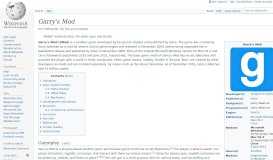 
							         Garry's Mod - Wikipedia								  
							    