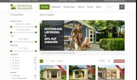 
							         Gartenhaus Hersteller24 - Gartenhaus günstig online kaufen und ...								  
							    