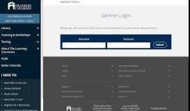 
							         Gartner Portal | Franklin University								  
							    