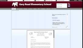 
							         Gary Road Elem. (K-2) / Overview - Hinds County School District								  
							    