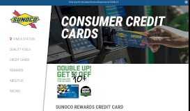
							         Gas Credit Cards | Apply for Fuel Rewards Credit Card | Sunoco								  
							    