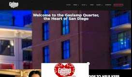 
							         Gaslamp Quarter | Downtown San Diego | Food, Bars & Entertainment								  
							    