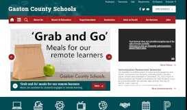 
							         Gaston County Schools / Homepage								  
							    