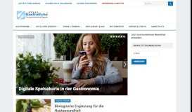 
							         Gastroecho - Das gastronomische Magazin - Presse Portal - Das ...								  
							    