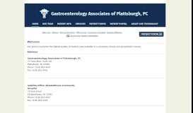 
							         Gastroenterology Associates of Plattsburgh, PC								  
							    