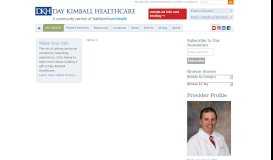 
							         Gastroenterology - Find Physicians and Surgical Care | Day Kimball ...								  
							    