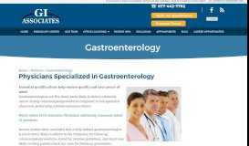 
							         Gastroenterology - Gastroenterologist in Wausau ... - GI Associates								  
							    