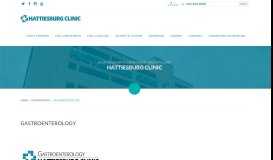
							         Gastroenterology - Hattiesburg Clinic								  
							    