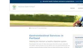 
							         Gastroenterology in Portland | Adventist Health Portland								  
							    