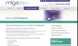 
							         Gastroenterology Services and Procedures in PA | Main Line GI								  
							    