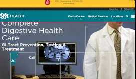 
							         Gastroenterology :: UNM Health System | The University of New Mexico								  
							    