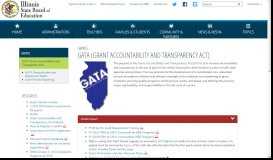 
							         GATA (Grant Accountability and Transparency Act) - Illinois State ...								  
							    
