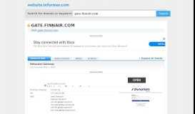 
							         gate.finnair.com at WI. Netscaler Gateway - Website Informer								  
							    