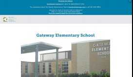 
							         Gateway Elementary School — Metro Nashville Public Schools								  
							    