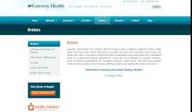 
							         Gateway Health								  
							    