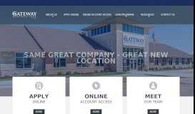 
							         Gateway Mortgage Corp |								  
							    