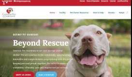 
							         Gateway Pet Guardians: St. Louis Animal Shelter | Pet Rescue								  
							    