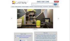 
							         Gateway Printing Home								  
							    