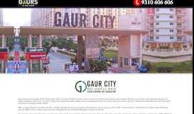 
							         Gaur City Greater Noida West (Noida Extension), Reviews, Feedback ...								  
							    