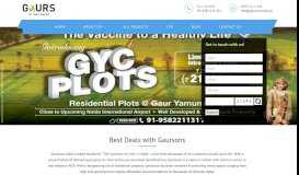 
							         Gaurs Group: Top Real Estate Company in Noida, Delhi NCR								  
							    