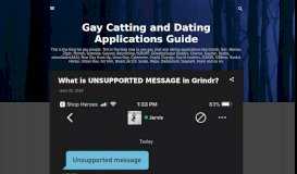 
							         Gay Catting and Dating Applications Guide								  
							    