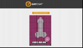 
							         GAYCHAT - Deutschlands größter Chat für Gays!								  
							    