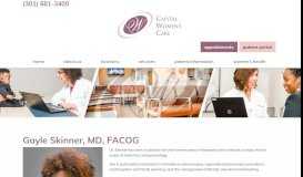 
							         Gayle Skinner, MD FACOG Capital Women's Care OBGYN Doctor ...								  
							    