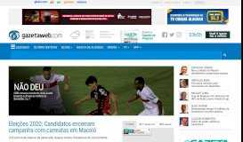 
							         Gazetaweb.com | O portal de notícias mais completo de Alagoas								  
							    