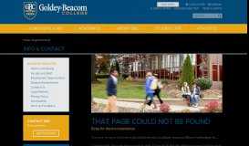 
							         GBC Student Emails | Goldey Beacom College Wireless Network								  
							    