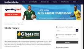 
							         Gbets review - Best Sports Betting								  
							    
