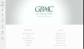 
							         GBMC at Perry Hall								  
							    