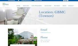 
							         GBMC (Towson) - Podiatry Associates, P.A.								  
							    