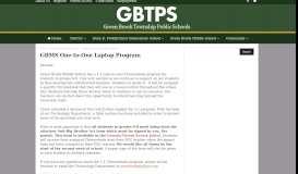 
							         GBMS One-to-One Laptop Program | gbtps								  
							    