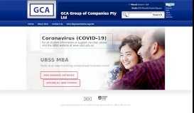 
							         GCA Group of Companies Pty Ltd								  
							    