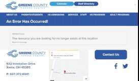 
							         GCCC Web Portal - Greene County Career Center								  
							    