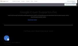 
							         GCP-Supportdienste | Support | Google Cloud								  
							    