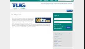 
							         GCPay.com - TUG, The Users Group for Sage 300 Construction and ...								  
							    