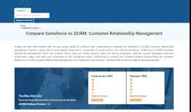 
							         GCRM: Customer Relationship Management vs Salesforce : May 2019 ...								  
							    