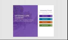 
							         GCU Portal								  
							    
