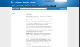 
							         GCYOU | | Glasgow Caledonian University | Scotland, UK								  
							    