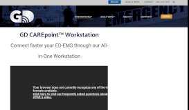 
							         GD CAREpoint™ Workstation | GD - Mobile Telemedicine Community ...								  
							    