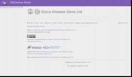 
							         GDGDB - glycogene diseases - GlyCosmos Portal								  
							    