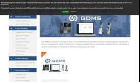 
							         GDMS | Grandstream Networks								  
							    