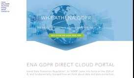 
							         GDPR Software | Find out what the Athena portal provides with a Free ...								  
							    